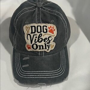 Dog Vibes‎ Only Black Cap
